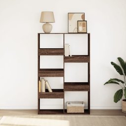 vidaXL Boekenkast 100x33x155,5 cm bewerkt hout bruin eikenkleurig