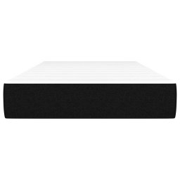 vidaXL Pocketveringmatras medium 120x190x20 cm stof zwart