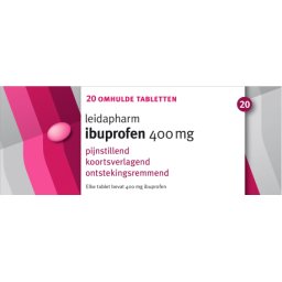 Leidapharm Ibuprofen 400mg Tabletten 20st