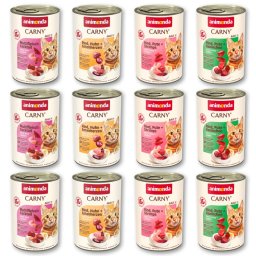 12x400g Adult Mix met Rund & Gevogelte animonda Carny Kattenvoer