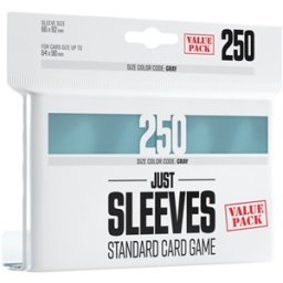 Just Sleeves - Value Pack Clear (250 stuks)