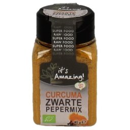 Its Amazing Curcuma Zwarte Pepermix