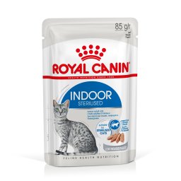 48x85g Indoor Sterilised Paté Royal Canin Kattenvoer