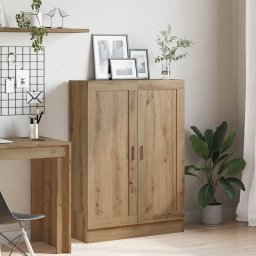 vidaXL Boekenkast 82,5x30,5x115 cm bewerkt hout artisanaal eikenkleur