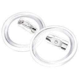 vidaXL Buttons met spelden 100 st 25 mm acryl
