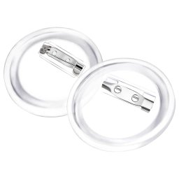 vidaXL Buttons met spelden 100 st 37 mm acryl