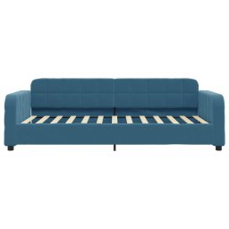 vidaXL Slaapbank 80x200 cm fluweel blauw
