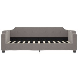 vidaXL Slaapbank 80x200 cm stof taupe