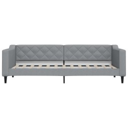 vidaXL Slaapbank 80x200 cm stof lichtgrijs