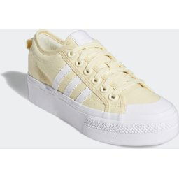 adidas Nizza -maat 38 2/3- Platform W Dames Sneakers - Yellow