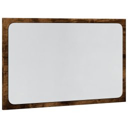 vidaXL Badkamerspiegel met LED 60x8,5x38 cm bewerkt hout sonoma eiken