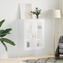 vidaXL Bovenkast 69,5x34x90 cm wit