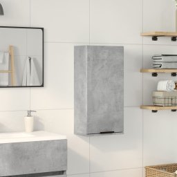 vidaXL Badkamerkast wandgemonteerd 32x20x67 cm betongrijs