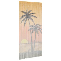vidaXL Vliegengordijn 90x200 cm bamboe