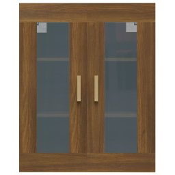 vidaXL Bovenkast 69,5x34x90 cm bruin eikenkleur