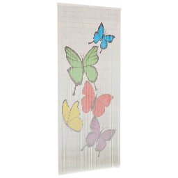 vidaXL Vliegengordijn 90x200 cm bamboe