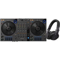 Pioneer DJ DDJ-FLX6 + Pioneer DJ HDJ-CUE1