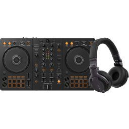 Pioneer DJ DDJ-FLX4 + Pioneer DJ HDJ-CUE1