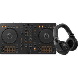Pioneer DJ DDJ-FLX4 + Pioneer DJ HDJ-X5 Zwart