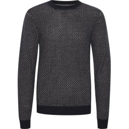 Casual Friday - Maat S - Karl structured crew neck knit Heren Trui