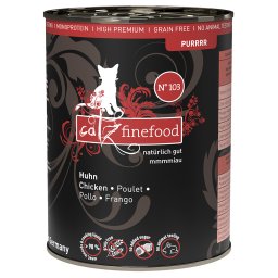 6x400g Purrrr Blik Kip catz finefood Kattenvoer Nat