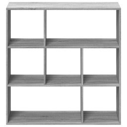 vidaXL Kamerscherm / boekenkast 102x29x103,5 cm hout grijs sonoma
