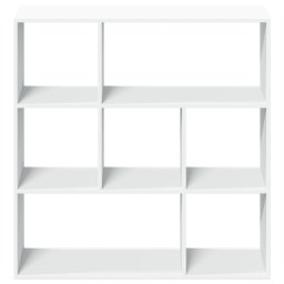 vidaXL Kamerscherm / boekenkast 102x29x103,5 cm bewerkt hout wit