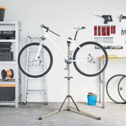 vidaXL Fietsreparatiestandaard inklapbaar 102-160 cm aluminium