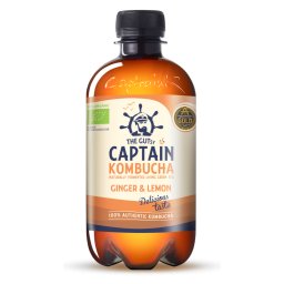 The GUTsy Captain Kombucha Ginger & Lemon