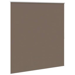 vidaXL Rolgordijn verduisterend 164,4x175 cm koffiebruin