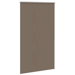 vidaXL Rolgordijn verduisterend 124,4x175 cm koffiebruin
