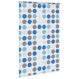 vidaXL Rolgordijn voor douche cirkel 160x240 cm