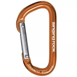 SINGING ROCK Mini D orange - Karabiner