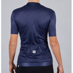 Sportful- Maat M Flare W Fietsshirt Dames - Blauw