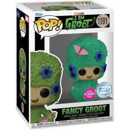 Funko Pop! #1191 Marvel I Am Groot (2022) - Fancy Groot Flocked (special edition)