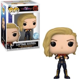 Funko Pop #1257 Marvel: The Marvels (2023) - Captain Marvel Ready to Fight Exclusive limited edition