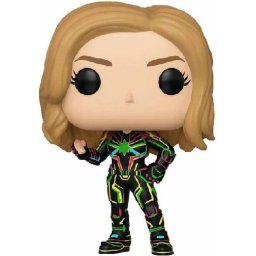 Funko Pop #516 Funko Pop! Marvel: Captain Marvel - Captain Marvel (Neon Suit) (Glow in the Dark) (Sp