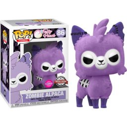 Funko Pop #86 Tasty Peach: Zombie Alpaca (Flocked) Special Edition