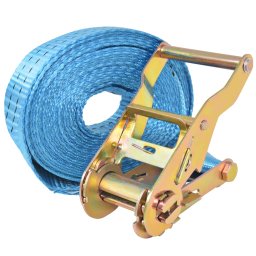 vidaXL Spanbanden 2 ton 6mx38mm blauw 10 st