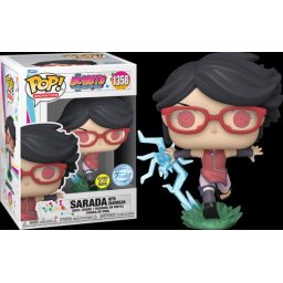 Funko Pop # 1358 Funko Pop! Boruto: Naruto Next Generations - Sarada with Sharingan Glow in the Dark