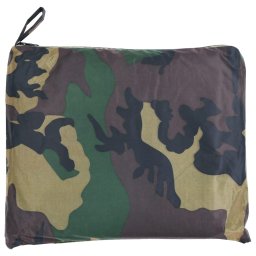 vidaXL Regenponcho voor kamperen/wandelen leger waterdicht camouflage