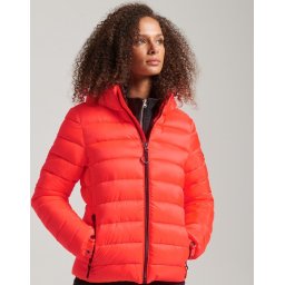 Superdry Maat XS Superdry Hooded Classic Fuji Puffer Dames Jas