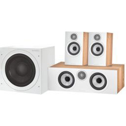 Bowers & Wilkins HTM6 S3 + 607 S3 (per paar) Bruin + ASW608