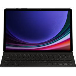 Samsung Galaxy Tab S9 / Tab S9 FE Toetsenbord Hoes QWERTY Zwart