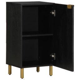 vidaXL Dressoir 40x33x75 cm bewerkt hout zwart