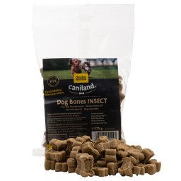 3x175g Dog Bones Insect Caniland Hondensnacks