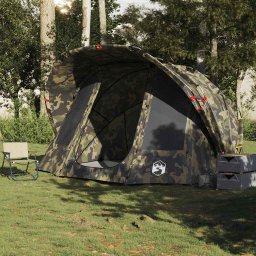 vidaXL Vistent 5-persoons waterdicht camouflage