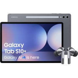 Samsung Galaxy Tab S10 Plus 12,4 inch 256GB Wifi Grijs + Galaxy Buds3 Pro Zwart