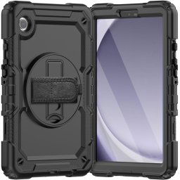 Just in Case Samsung Galaxy Tab A9 Full Body Case Zwart