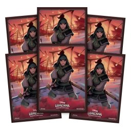 Disney Lorcana - Rise of the Floodborn Card Sleeves: Mulan (65 stuks)